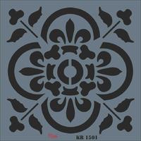 Rich KR 1501 тақтайша трафарет 30X30 см