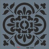 Rich KR 1501 Fayans Stencil 30X30 cm