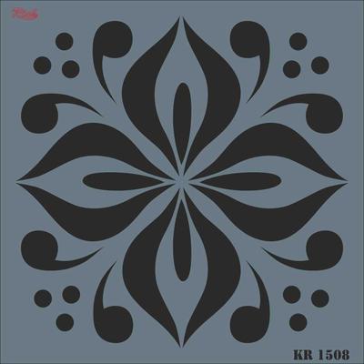 Rich KR 1508 Fayans Stencil 30X30 cm