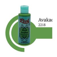 Rich Multi Surface 2218 Avacado Acrylic Paint 120 cc