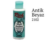 Rich Multi Surface 2102 антикварлық ақ акрил бояуы 120 см