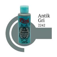 Rich Multi Surface 2242 Antik Gri Akrilik Boya 120 cc