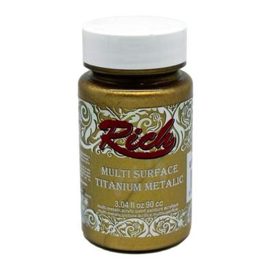 Rich Multi Surface Titanium 2524 Antik Altın Metalik 90 cc
