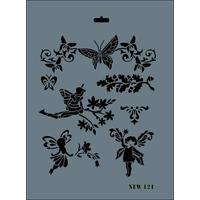 Rich New Series N-121 трафарет 35x25 см