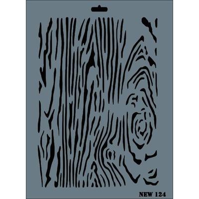 Rich New Seri N-124 Stencil 35x25 cm