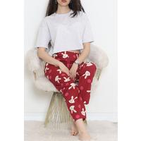 Rotasyon Pijama Altı Bordo - 256.1287.