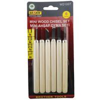 Sakata WD 1007 Ahşap Oyma Seti 6 Parça