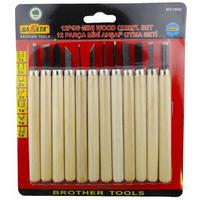 Sakata WD 1008 Ahşap Oyma Seti 12 Parça