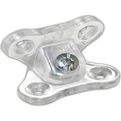 Şeffaf Açılı Kelebek Bağlantı 4 Adet