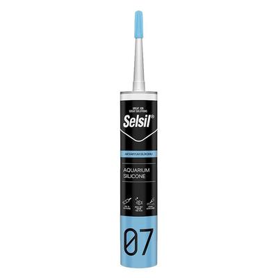 Selsil 07 Akvaryum Silikonu Şeffaf 280 ml