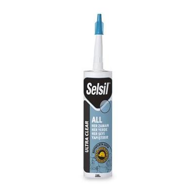 Selsil Hibrit Ultra Clear Yapıştırıcı 290 ML