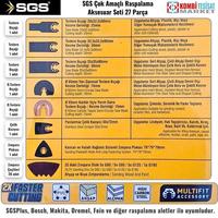 SGS 1880 Raspalama Seti 27 Parça