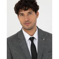 Pierre Cardin Black Extra Slim Fit Sports Jacket 1753958.VR046