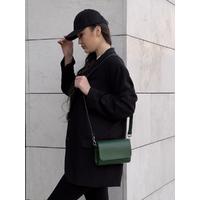 Women's bag made of genuine leather Small Keeper SKgrass Green