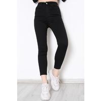 Narrow Leg Jeans with Fadeless Pockets Black - 1824.1431.