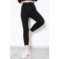 Narrow Leg Jeans with Fadeless Pockets Black - 1824.1431.