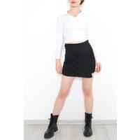Skirt-shorts black - 8294 316.