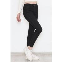 Süper Likra Kot Pantolon Siyah1 - 9815.1431.