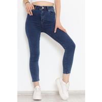 Süper Likra Kot Pantolon Mavi4 - 9815.1431.
