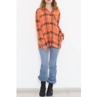 Жалғыз қалталы көйлек Orangeblack - 11891.701.