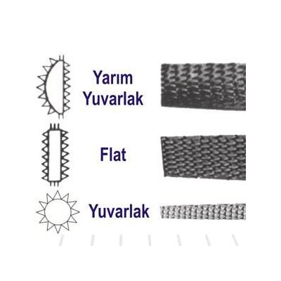 Three Files 10 '' Ağaç Törpüsü Flat Yassı