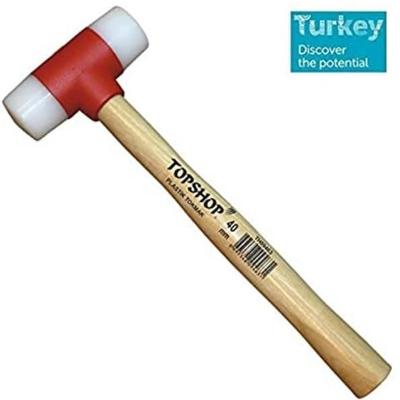 Topshop 09465 Ağaç Saplı Plastik Tokmak 50 mm