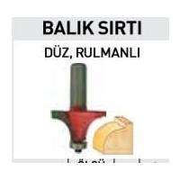 Topshop 14451 Balıksırtı Freze Bıçağı 12 mm  R5