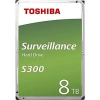 TOSHIBA 3.5 S300 8TB 7200RPM 256MB SATA3 Güvenlik HDD HDWT380UZSVA (Güvenlik 7/24)