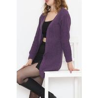 Triko Selanik Hırka Mor - 7654.1319.