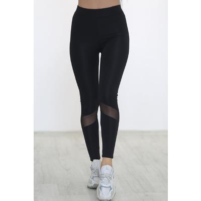 Tights with tulle details in black - 7526.1098.