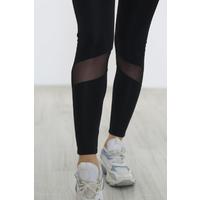 Tights with tulle details in black - 7526.1098.