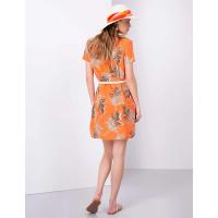 Pierre Cardin Orange Woven Dress 770321.VR039