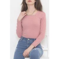 U Neck Bodysuit Dried Rose - 10153.1567.
