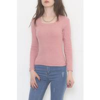 U Neck Bodysuit Dried Rose - 10153.1567.