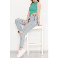 Үшбұрышты белдік блузка Benetton - 11101.1567.