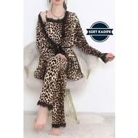 Үш бөлік Пижама ЖиынтығыLeopard - 668.1287.