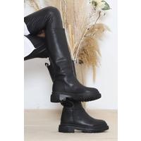 Ұзын Етік Қара Былғары - 10292.264.