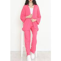 Uzun Kimono Takım Fuşya - 722.1247.