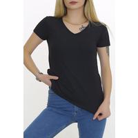V-Neck Camisole T-shirt Black - 1988.555.