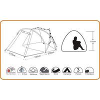Wildland Alps 300 4 Mevsim 3 Kişilik Kamp Çadırı