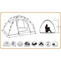 Wildland Mini Moon Nest 200 3 Mevsim 2 Kişilik Kamp Çadırı