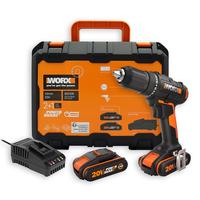 WORX WX108 20Volt/2.0Ah. Li-ion Dual Battery Professional Cordless Drill
