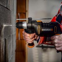 WORX WX317.2 600Вт 13мм кәсіби балғамен бұрғы