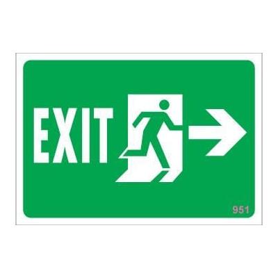 Yangın Çıkış Uyarı Levhası 17,5x25 KOD:951