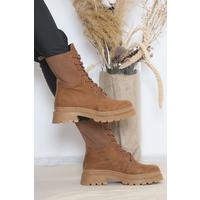 Suede Boots with Rubber Side Detail - 12014.264.