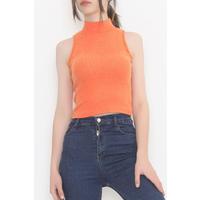 Half Turtle Camisole Tank Top Orange - 10412.1567.