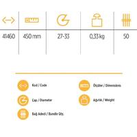 YKS 41460 Keser Sapı 45 cm