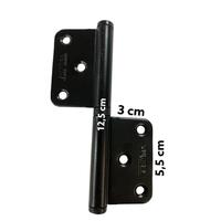 Yüksel 12 cm Siyah Yönsüz Cerman Menteşe