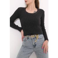 Yuvarlak Yaka Body Antrasit - 7657.1319.