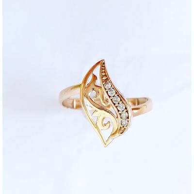 Кольцо Global Gold NLT13KL190 19 1.8 г золото, фианит